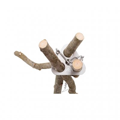 Met deze doe-het-zelf set kun je snel en eenvoudig je eigen tripod bouwen voor koken boven open vuur.