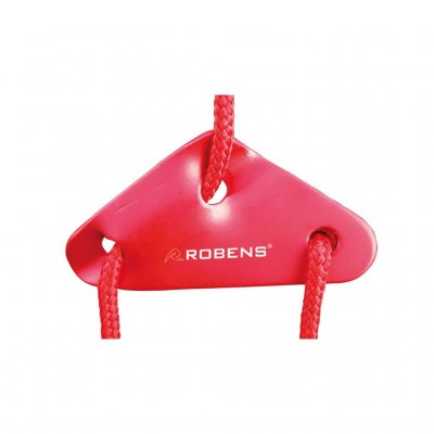 De rode kleur maakt ze ook bij slecht licht gemakkelijker te zien.