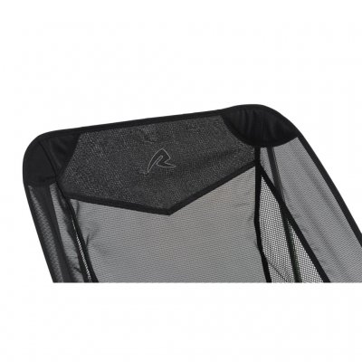 Meshpanelen die de stoel laten ademen.