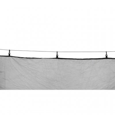 Reflecterende scheerlijn maakt het gemakkelijk zichtbaar in het donker.