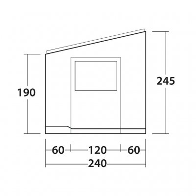 Plattegrond voor Outwell Sideroad