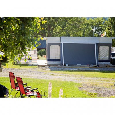 Svenska Tält Standby from behind without a caravan.