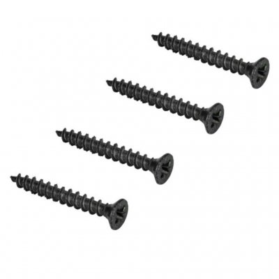 Mounting screws are included in the lock.