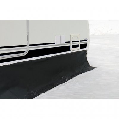 Swedish-made ground cover from Svenska Tält in black.