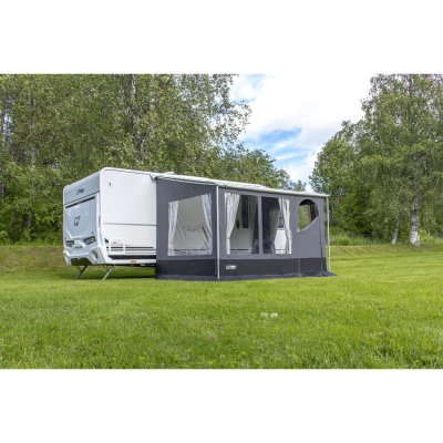 Sides and front with door from Svenska Tält that fits both Fiamma Caravanstore XL bag awnings and Thule Omnistor 1200 bag awning