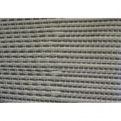 Svenska tält matta i tåligt material, mörkgrå/vit.