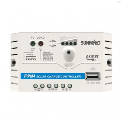 Sunwind Zonnepaneelregelaar 20A 12/24V