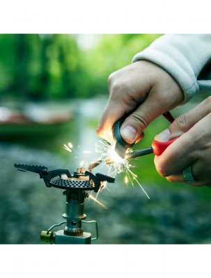 It is possible to light gas burners and still ordinary fires