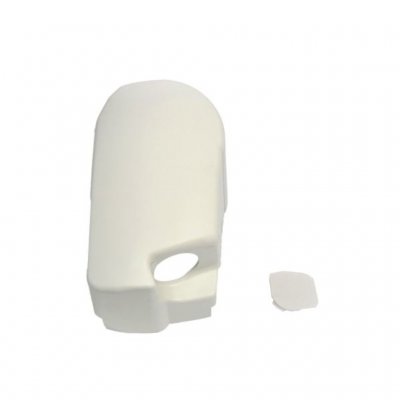 Thule Omnistor 8000 with motor end cap left side beige-white