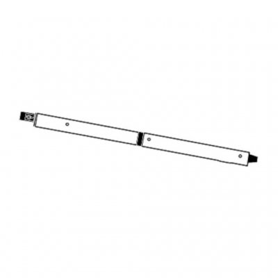 Rafter with groove for side wall 2.5 m for Thule awnings.