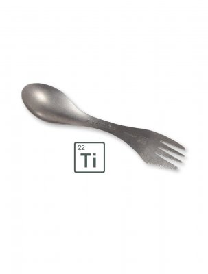 The Swedish-made original spork from Ligh My Fire combines a knife, fork and spoon in one.