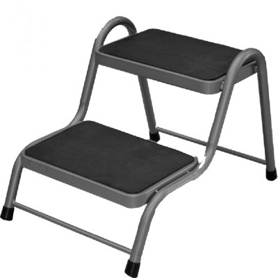 Two-step staircase for caravan
