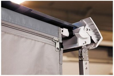Zijwand Universal met venster 250cm - Koopje