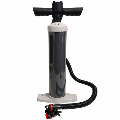 Vanheim tentpomp met manometer voor familietenten en voortenten.