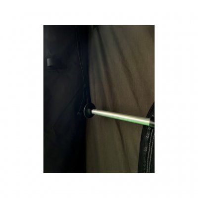 Fastening on the side of the awning window.