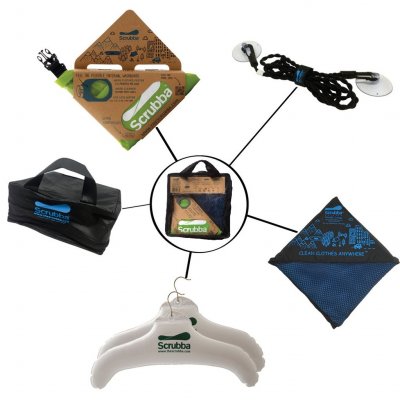 Scrubba Wash & Dry Kit - Handwasapparaat